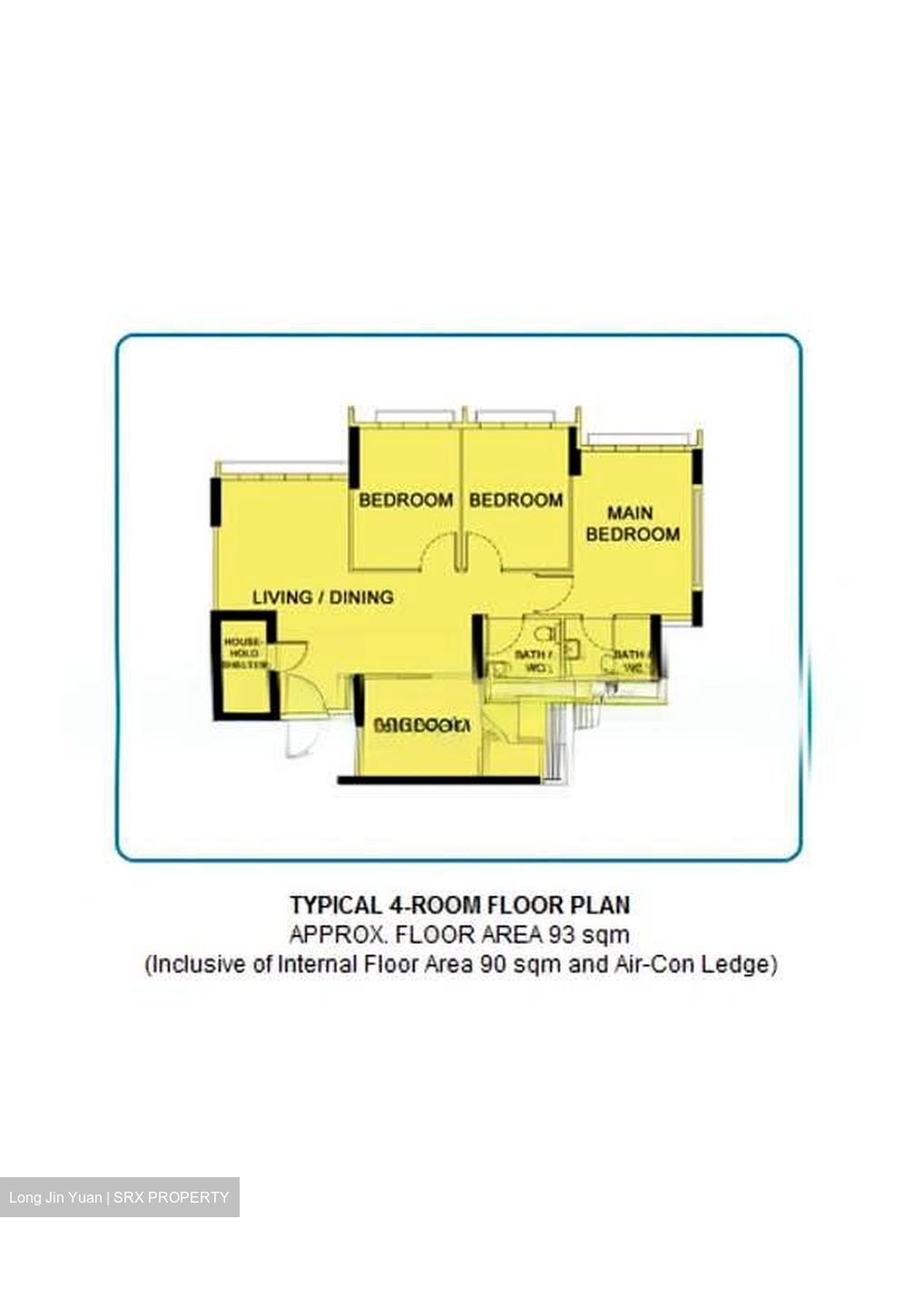 Blk 162B Rivervale Delta (Sengkang), HDB 4 Rooms #576331051
